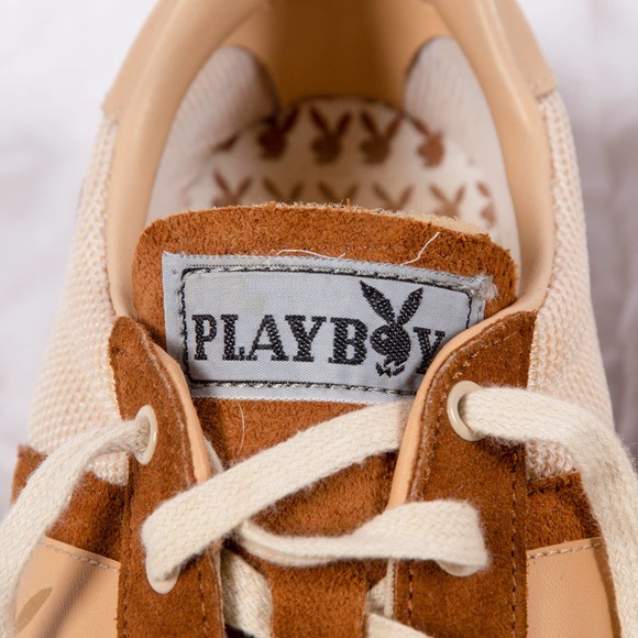 Vintage 80s Brown Playboy Sneakers | Size M 7.5\